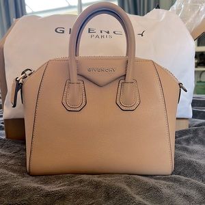 Authentic Givenchy Mini Antigona in Powder Color